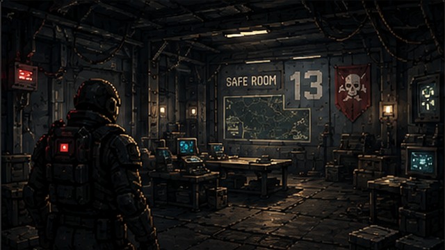 Dead Sector Safe Base used between co-op extraction missions