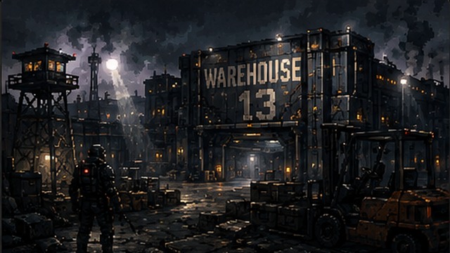 Warehouse 13 industrial sector in Dead Sector
